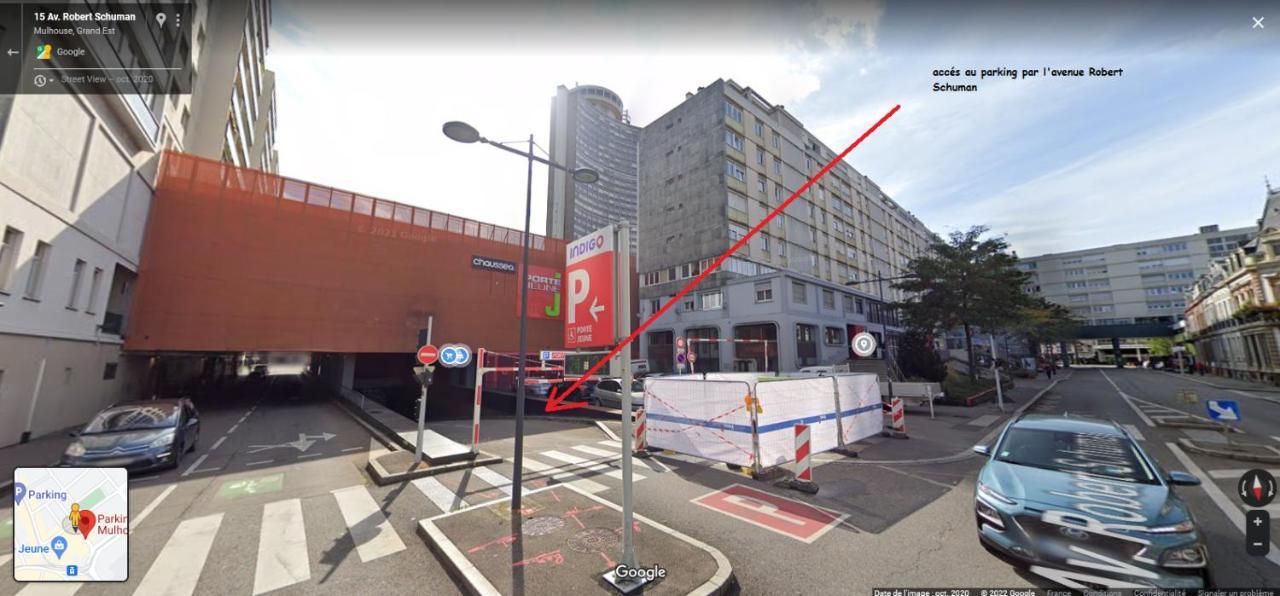 Tour De L'Europe, En Plein Centre Avec Parking. Daire Mulhouse Dış mekan fotoğraf